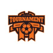 Tournament Soccer league logo template