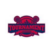 Tournament Lacrosse Logo Template
