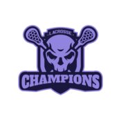 Champions Lacrosse Logo Template 02