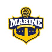 Marine Lacrosse Logo Template