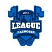 League Lacrosse Logo Template