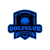 Golf Club Tournament logo template 03