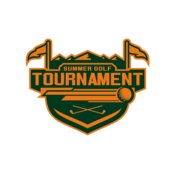 Tournament Summer golf logo template	02